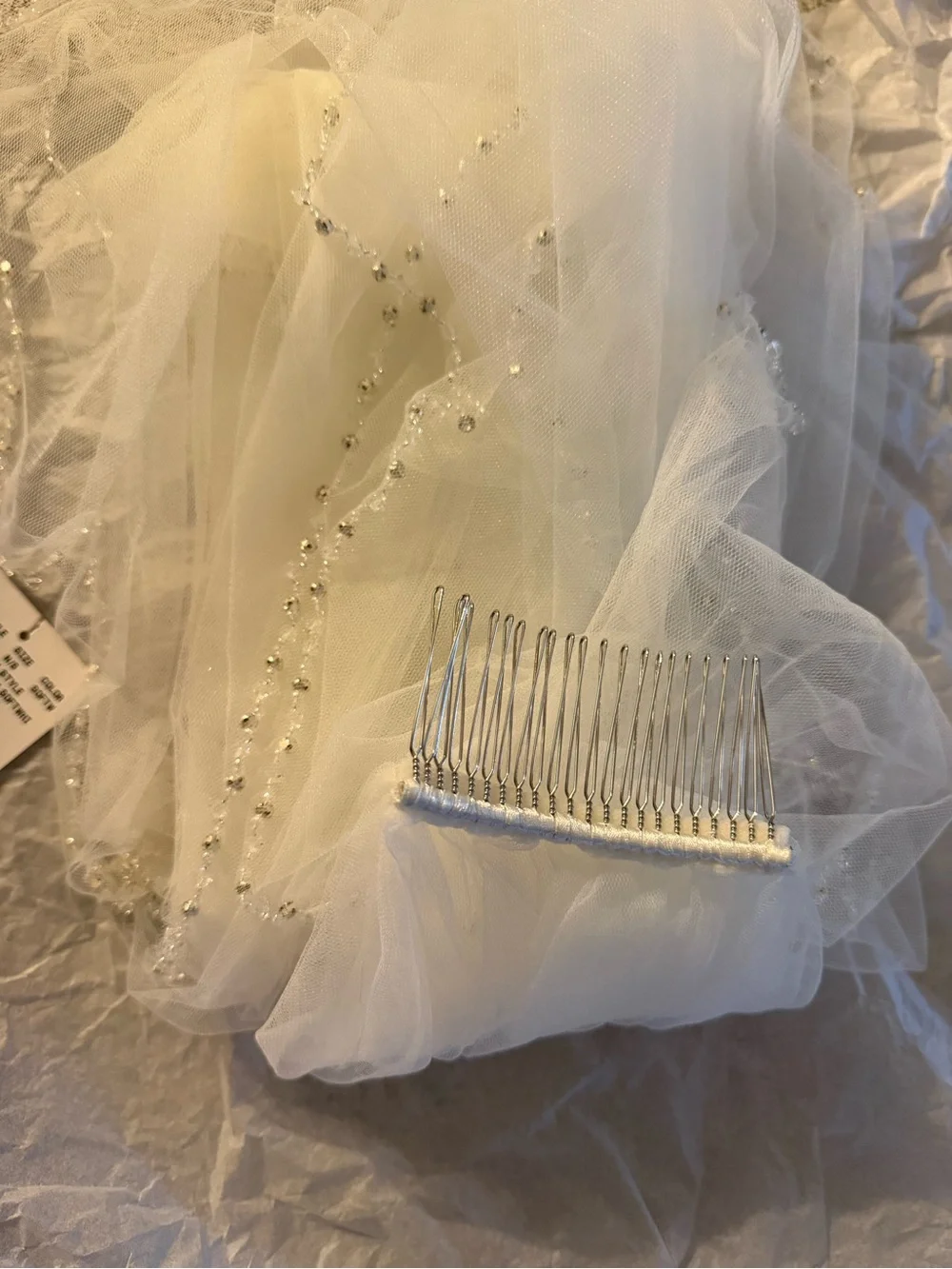 Davids Bridal layered bridal